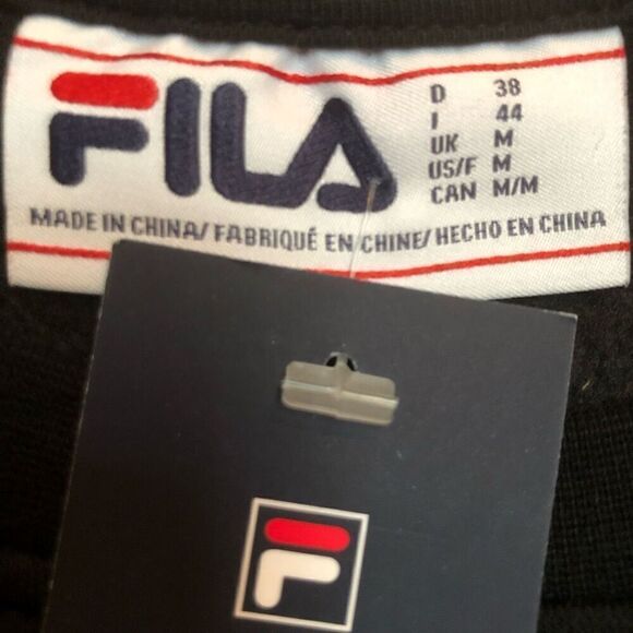 FILA - NWT - L Sz M “Stina” Oversized, Slightly-Cropped Crew Neck Sweatshirt - Picture 5 of 15
